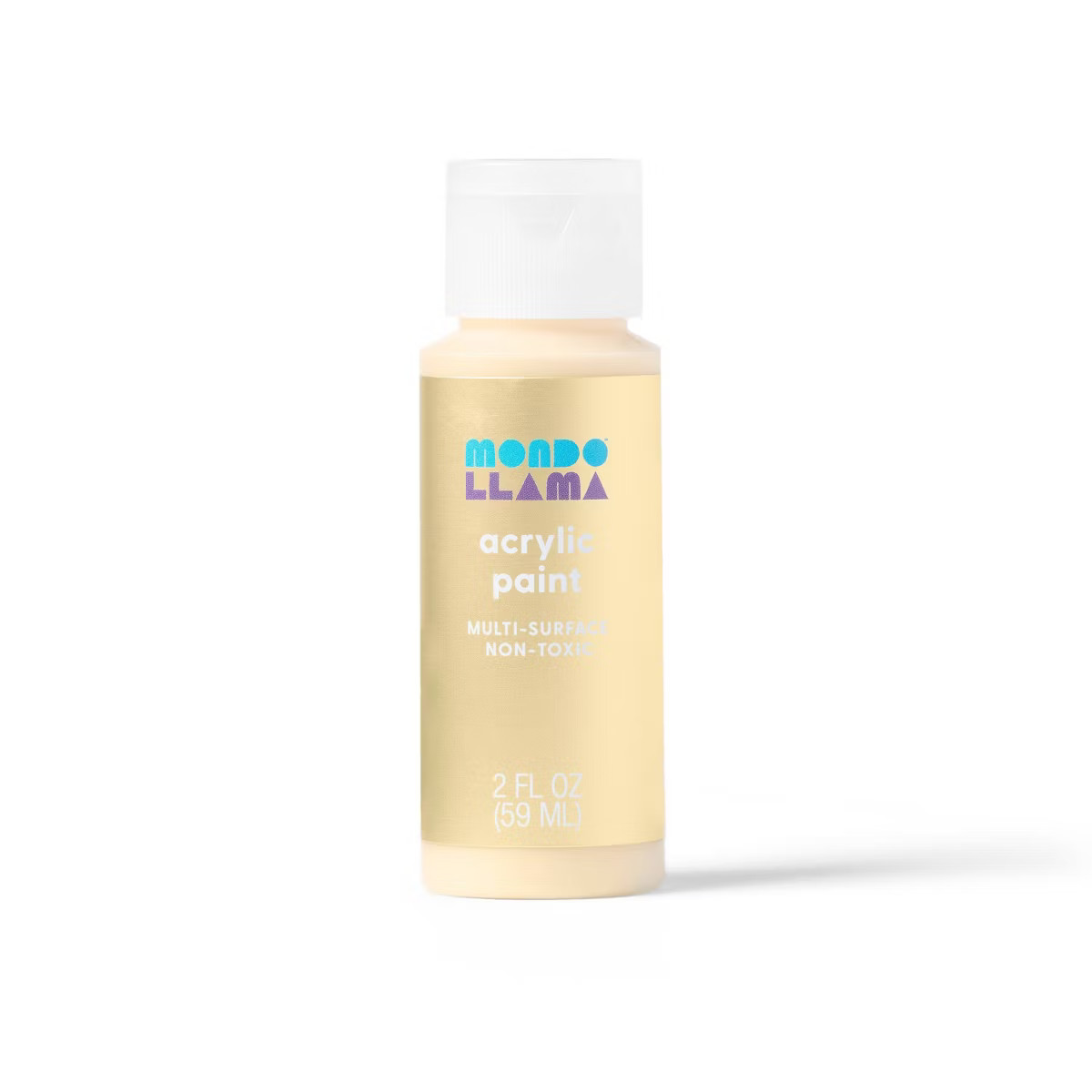 2oz Metallic Acrylic Paint Galactic Graphite - Mondo Llama™ | Target