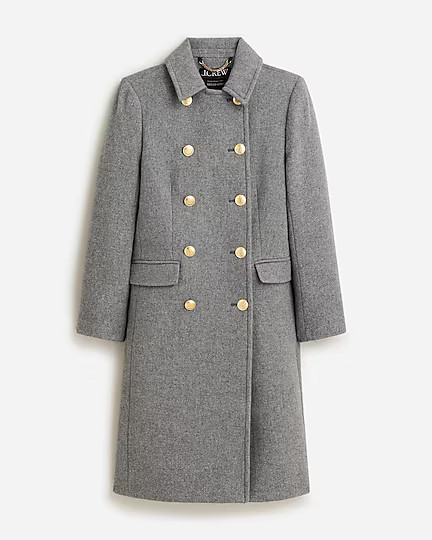 Warwick topcoat in Italian stadium-cloth wool blend | J. Crew US