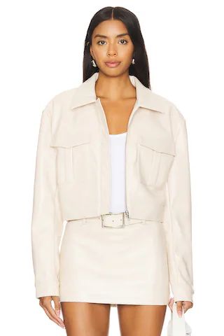 Nakedvice The Vince Jacket in Ivory from Revolve.com | Revolve Clothing (Global)