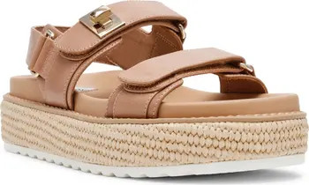 Steve Madden Bigmona Raffia Platform Sandal (Women) | Nordstromrack | Nordstrom Rack
