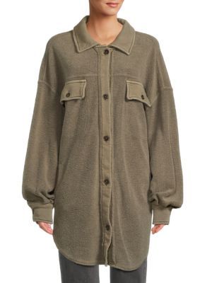 Ruby Oversized Shirt Jacket | Saks Fifth Avenue OFF 5TH