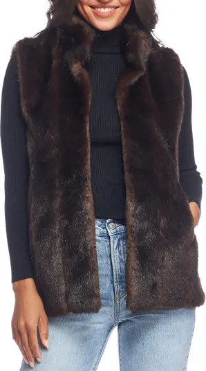 DONNA SALYERS FABULOUS FURS Signature Series Hook Faux Fur Vest | Nordstrom | Nordstrom