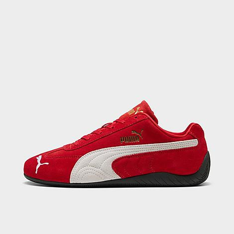 Women's Puma Speedcat OG Casual Shoes in For All Time Red/Puma White Size: 8.5 | Finish Line (US)