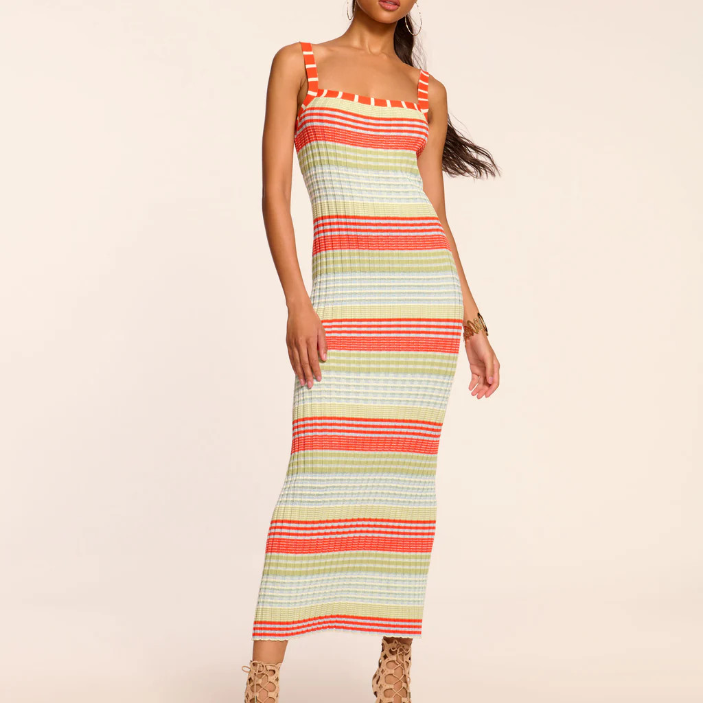 Cheval Sleeveless Knit Midi Dress | Ramy Brook