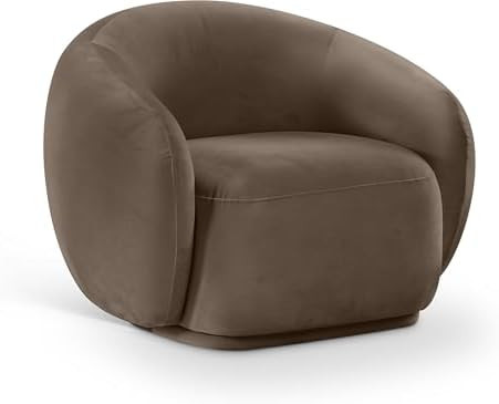 Meridian Furniture 44044Brown-C Emery Collection Modern | Contemporary Chair with Ultra Luxe Brow... | Amazon (US)