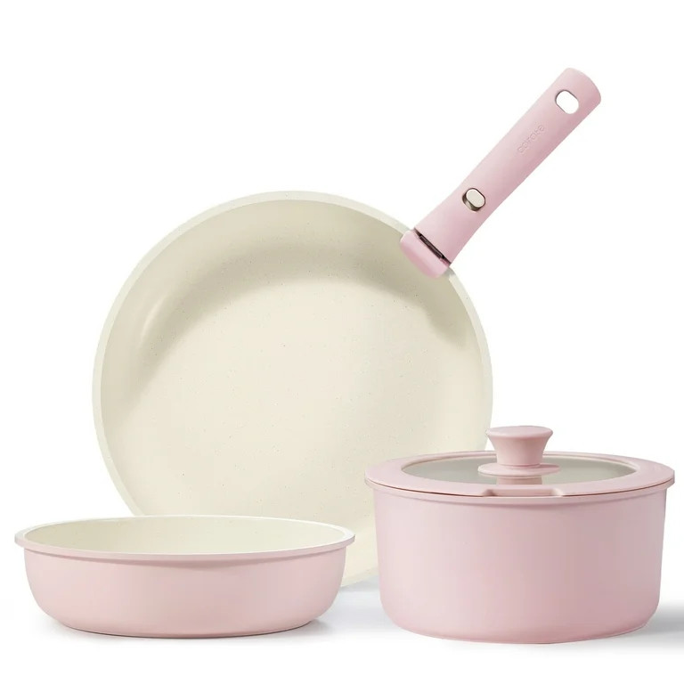 Carote 5 Pcs Pots and Pans Nonstick, Cookware Set with Detachable Handles, Oven Safe, Induction R... | Walmart (US)