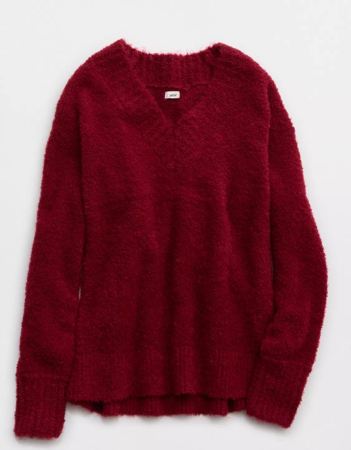 Aerie Teddy Boucle Sweater | American Eagle Outfitters (US & CA)
