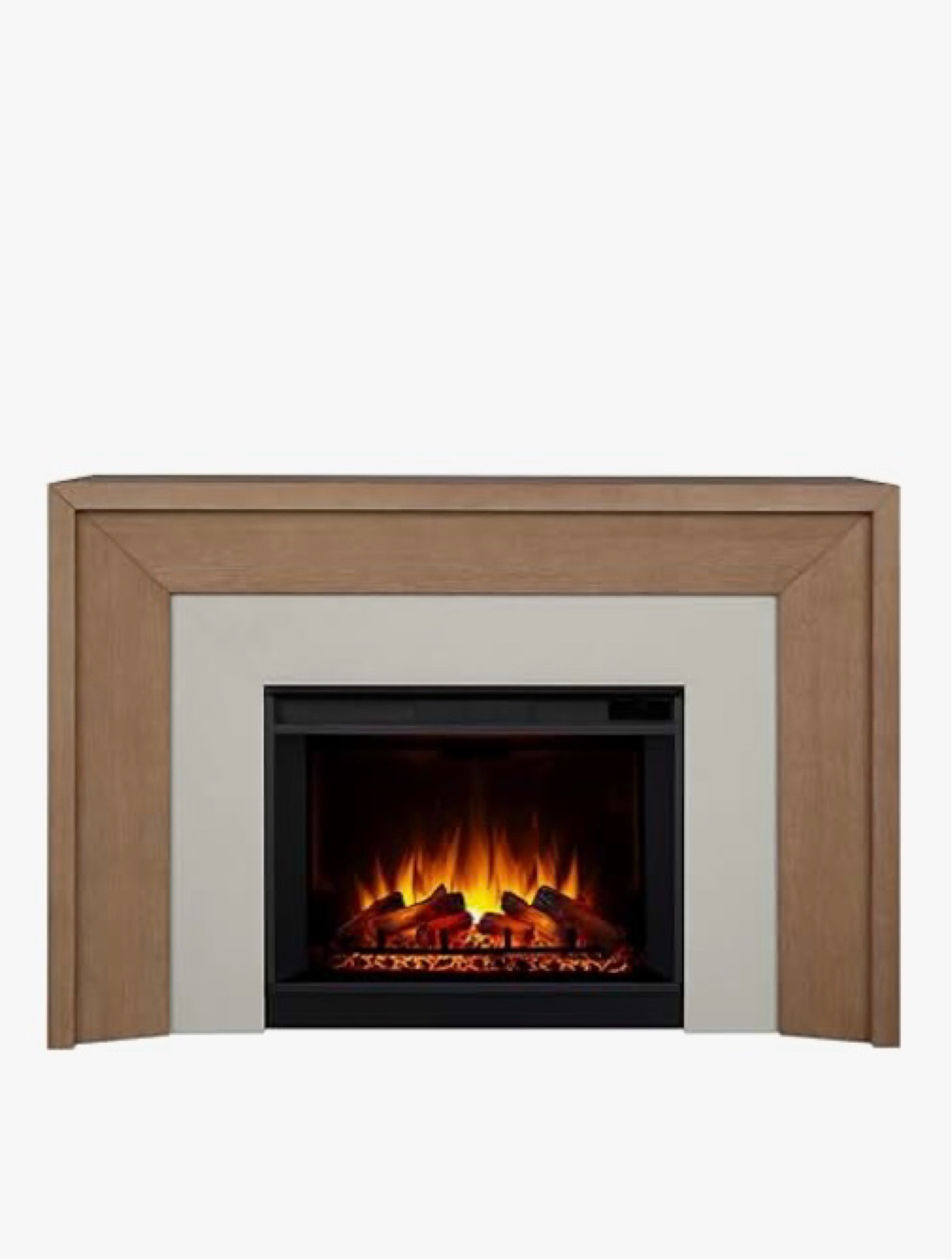 Electric fireplace and cabinets for clients river house  

#LTKHome