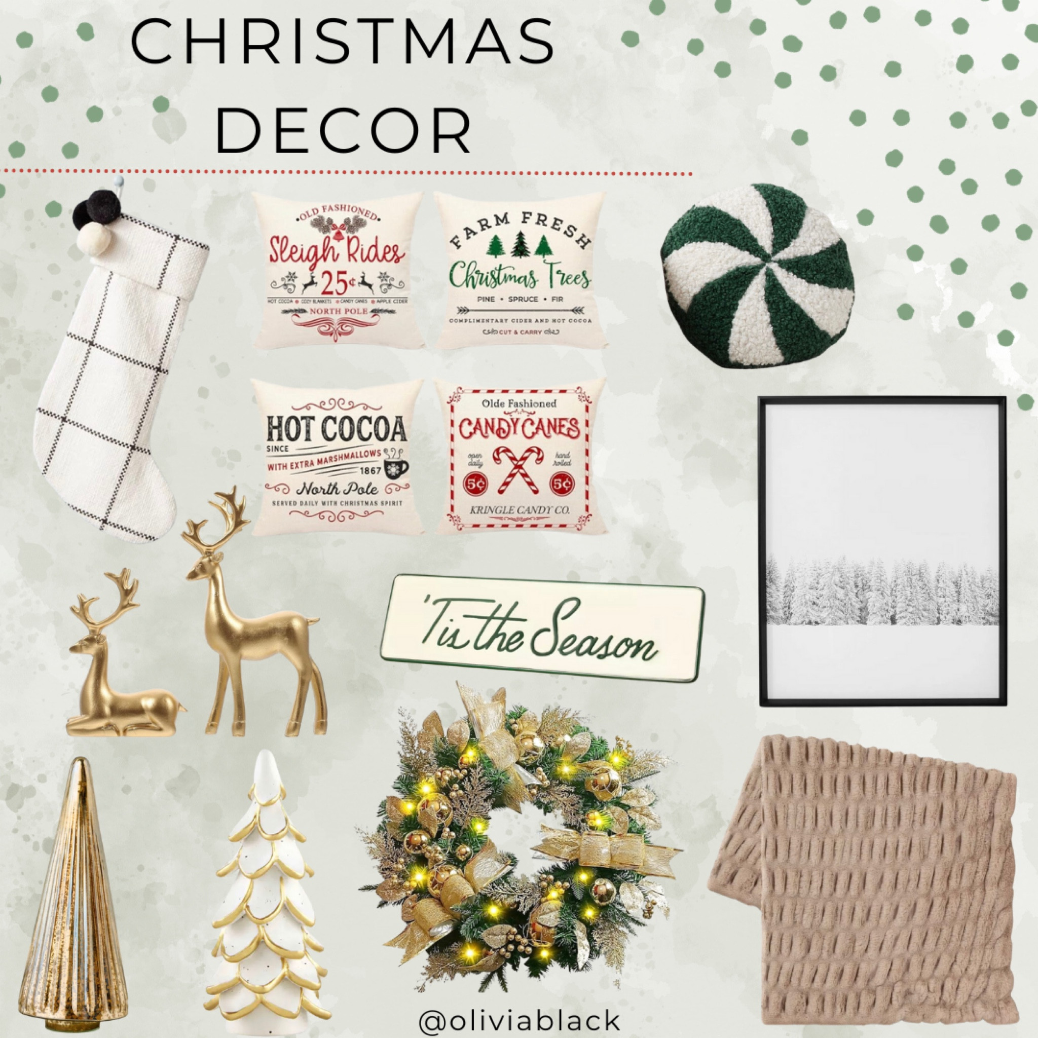 The perfect Christmas Decor ✨🎄

#LTKHoliday #LTKhome #LTKSeasonal