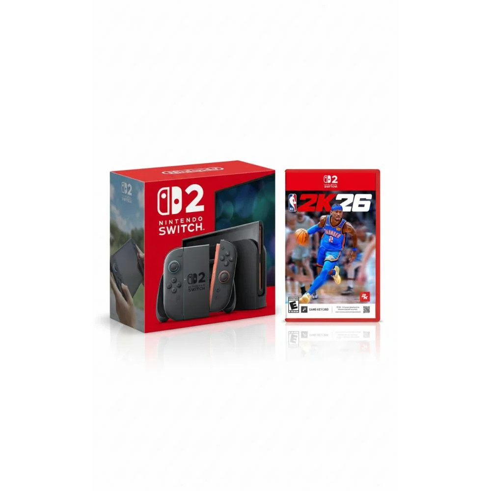 Nintendo Switch 2 Console + NBA 2K26 Nintendo Switch 2 - For Nintendo Switch 2 - Rated E (Everyon... | Walmart (US)