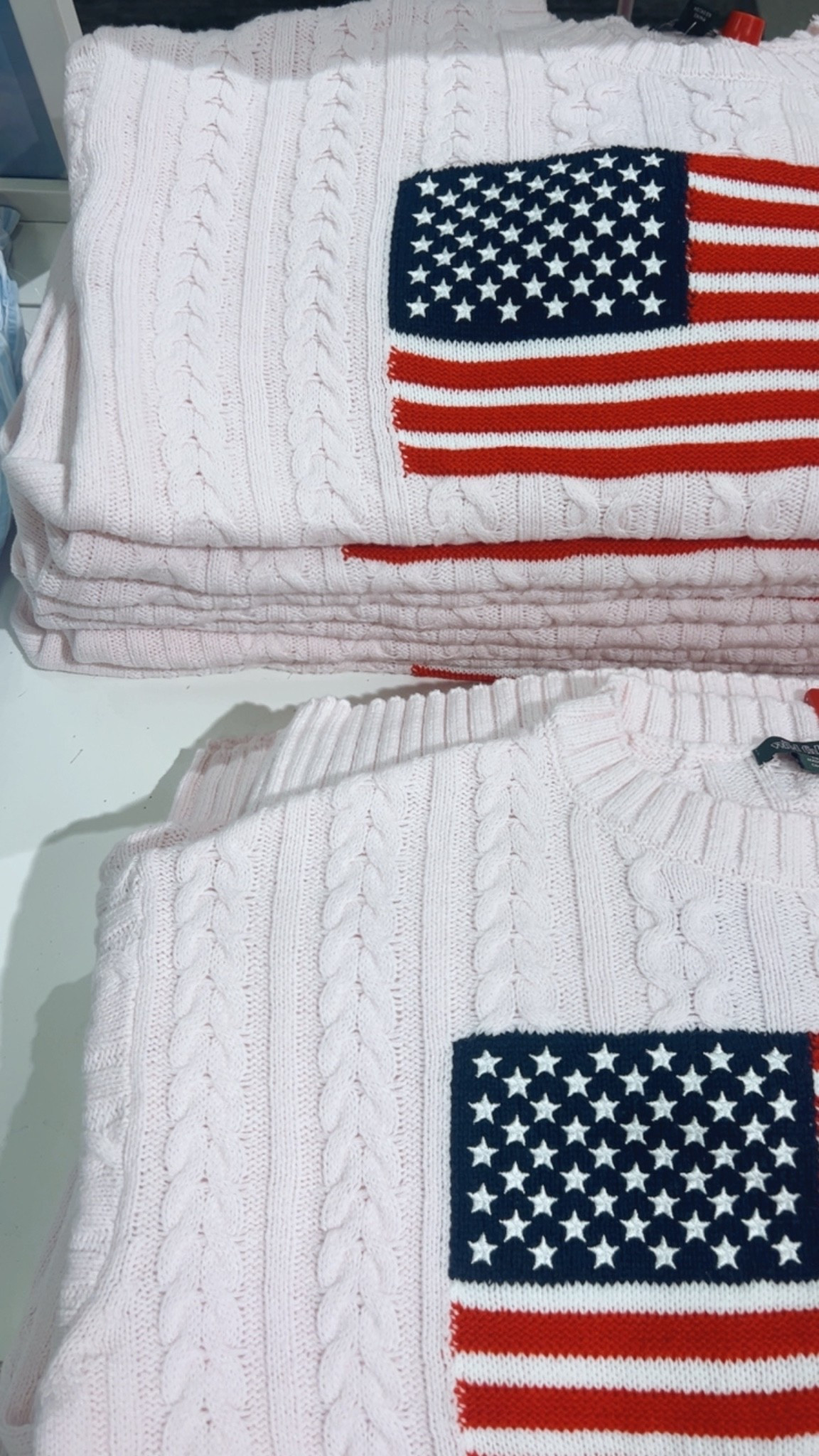 Americana’s Best Season 🇺🇸
… starts this weekend! And with the country’s 250th birthday and World Cup this year, it may be bigger and better than ever!

I love this sweater, available in a bunch of colors - I have the pink in M!

#LTKootd #LTKSeasonal