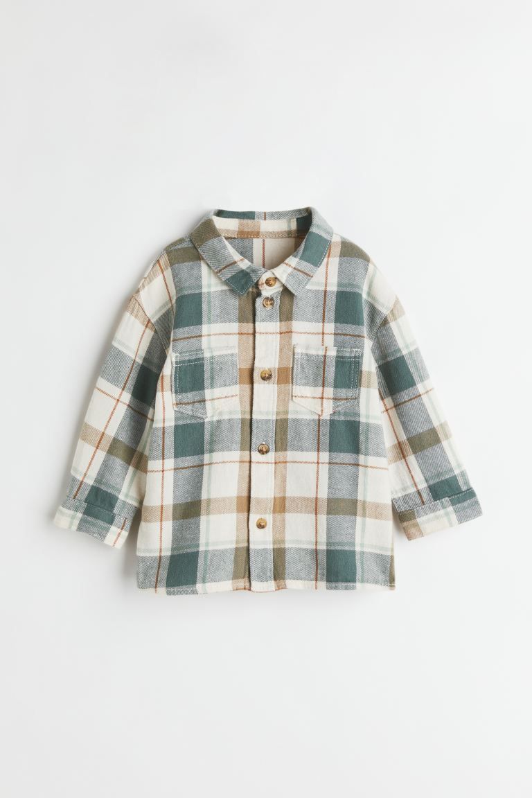 Cotton Flannel Shirt | H&M (US + CA)