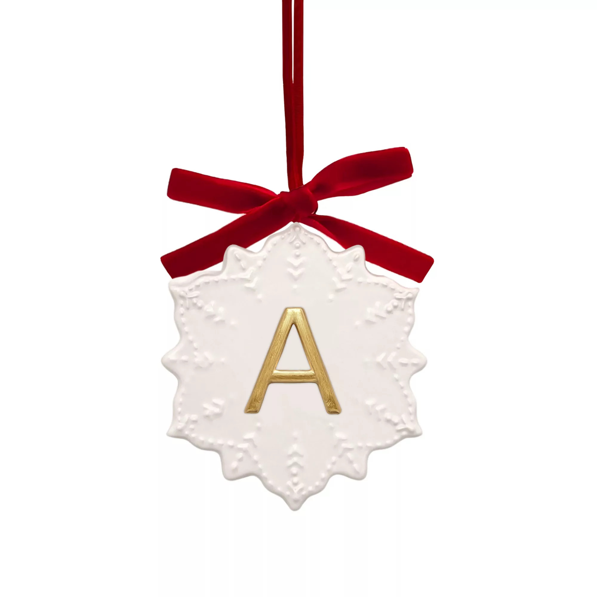 St. Nicholas Square® Monogram Snowflake Christmas Ornament | Kohl's