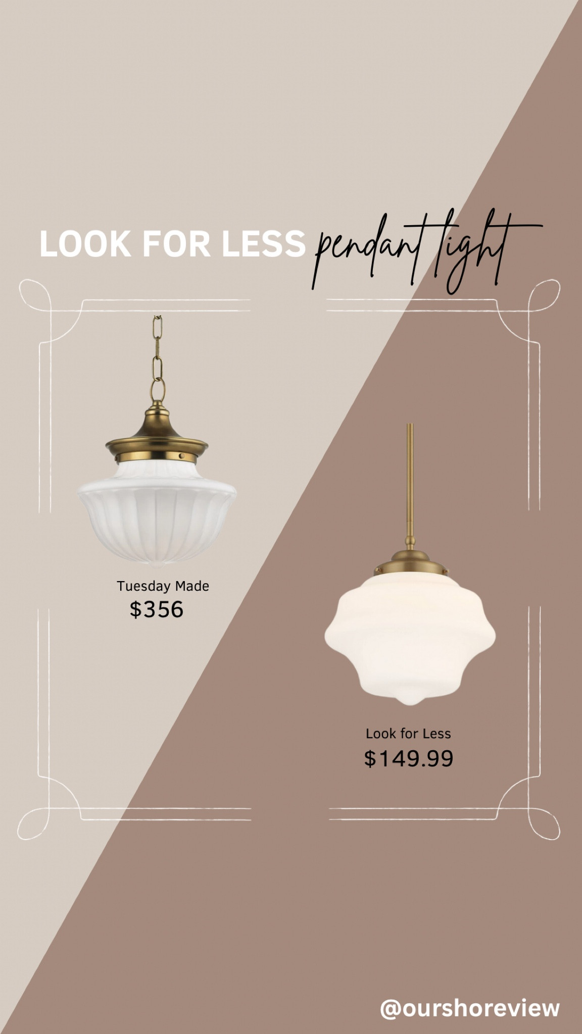 Schoolhouse pendant light, brass pendant light, white glass shade light, kitchen light, bathroom light, laundry room light, tall ceiling light

#LTKSaleAlert #LTKStyleTip #LTKHome