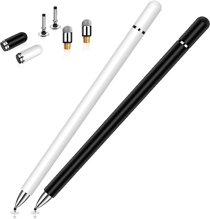 Stylus for iPad (2 Pcs), StylusHome Magnetic Disc Universal Stylus Pens Touch Screens for Apple/i... | Amazon (US)