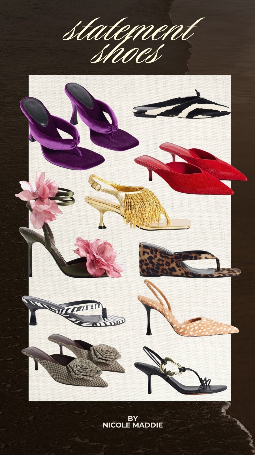 Statement heels, flats, sandals, kitten heels from @ASOS elevate your outfit with these shoes.

Animal print, wedges, fashion, outfit inspo, special occasions, wedding, party

#LTKootd #LTKgrwm #LTKdayinmylife