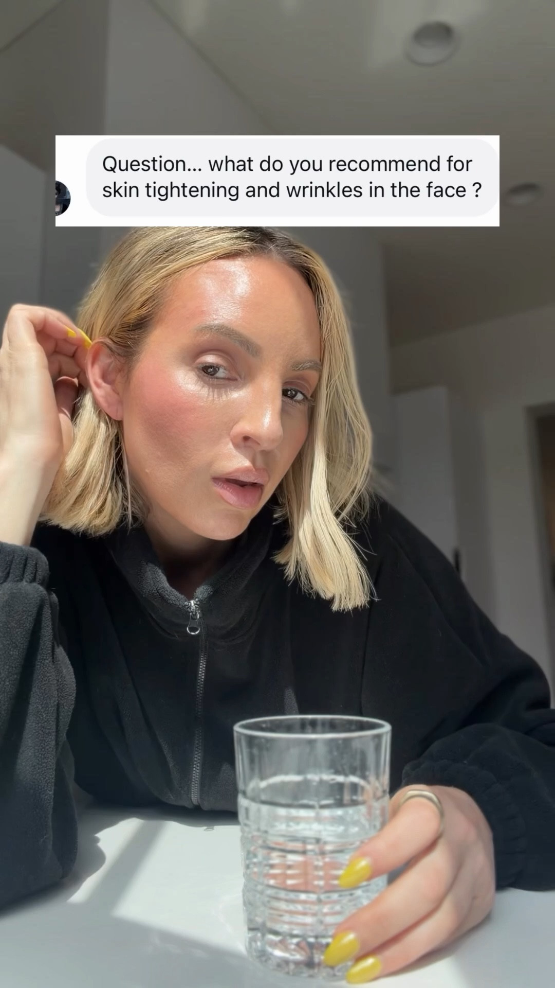 At 42, this is my exact routine for skin tightening + wrinkles:

AM:
1.splash with warm water ￼
2.skin flood (I use 2–3 toners and essences)
3.Peptides (I rotate but always use one)
4.Moisturizer (barrier-focused)
5.SPF (every single day, no exceptions)

PM (most nights):
1.double cleanse
2.skin flooding (on damp skin)
3.Tretinoin (I don’t skip this)
4.Peptides/copper
5.Moisturizer (thicker at night)
6. Apply oil
7.lock in with occulent

Weekly:
• Skin stamping (at home) → followed by growth factors
• Extra hydration nights when my skin feels stressed (masks)

Monthly / Treatments:
• Microneedling with PDGF (if not in office, I do it at home)
• Lasers (this is where the real tightening happens, I love the fractionated coolpeel)
• Botox every 4 mo
• sculptra about 3-4 vials a year 

If I started over, I would SKIP:
-CO2 around my eyes
-microneedling with RF
-i’ll never do the threads ultherapy

VERY interested in trying the new Xerf laser though￼
￼


#LTKBeauty #LTKOver40 #LTKstorytime