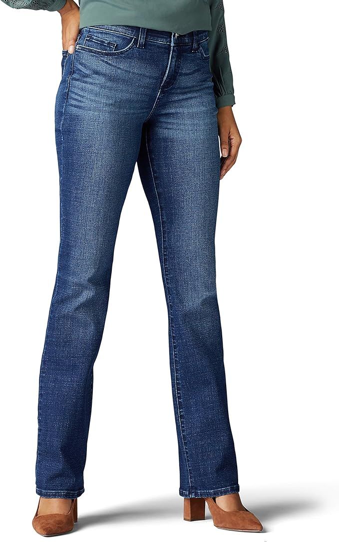 Lee Women's Flex Motion Regular Fit Bootcut Jean | Amazon (US)