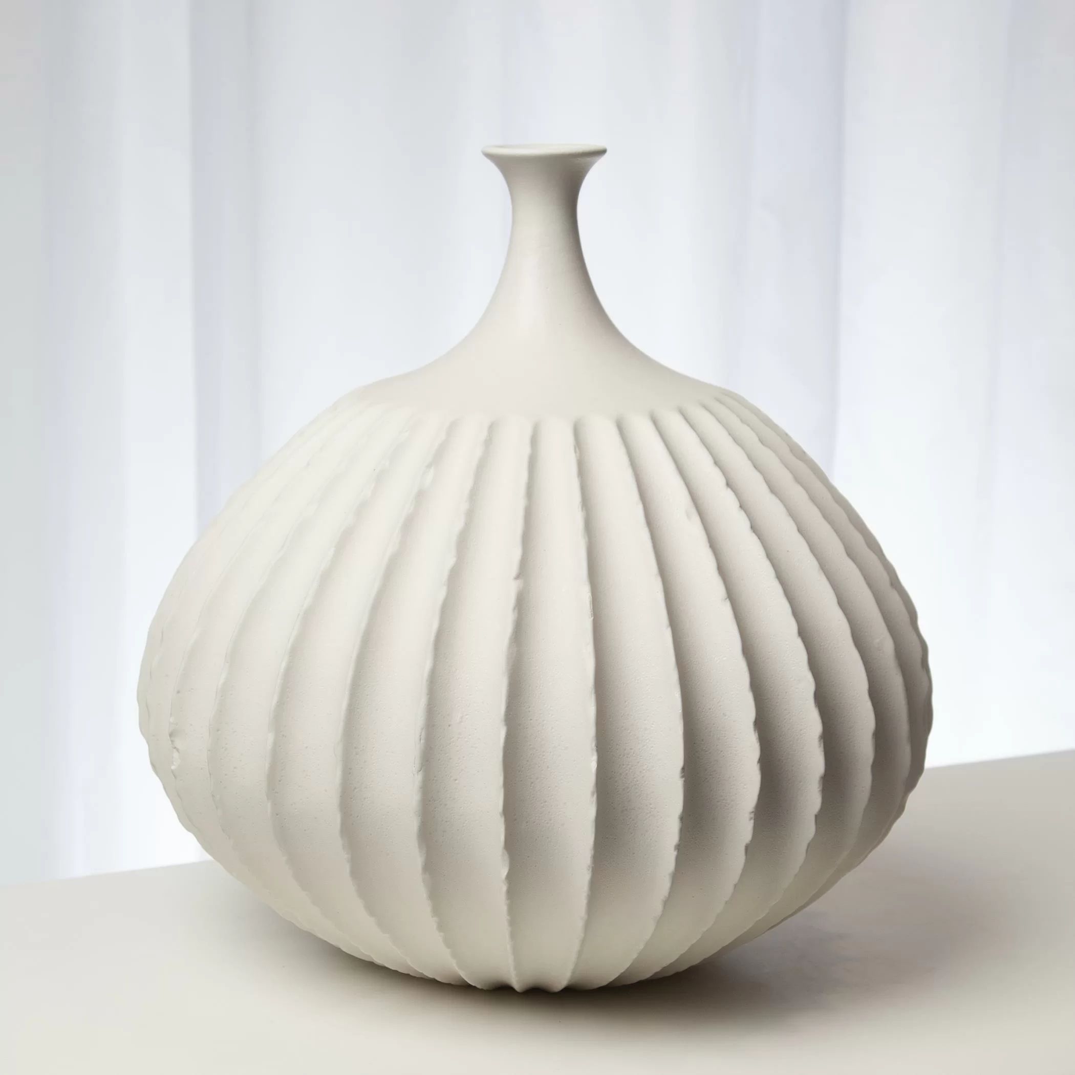 Global Views Sawtooth Vase-Rustic White-Sm & Reviews | Wayfair | Wayfair North America