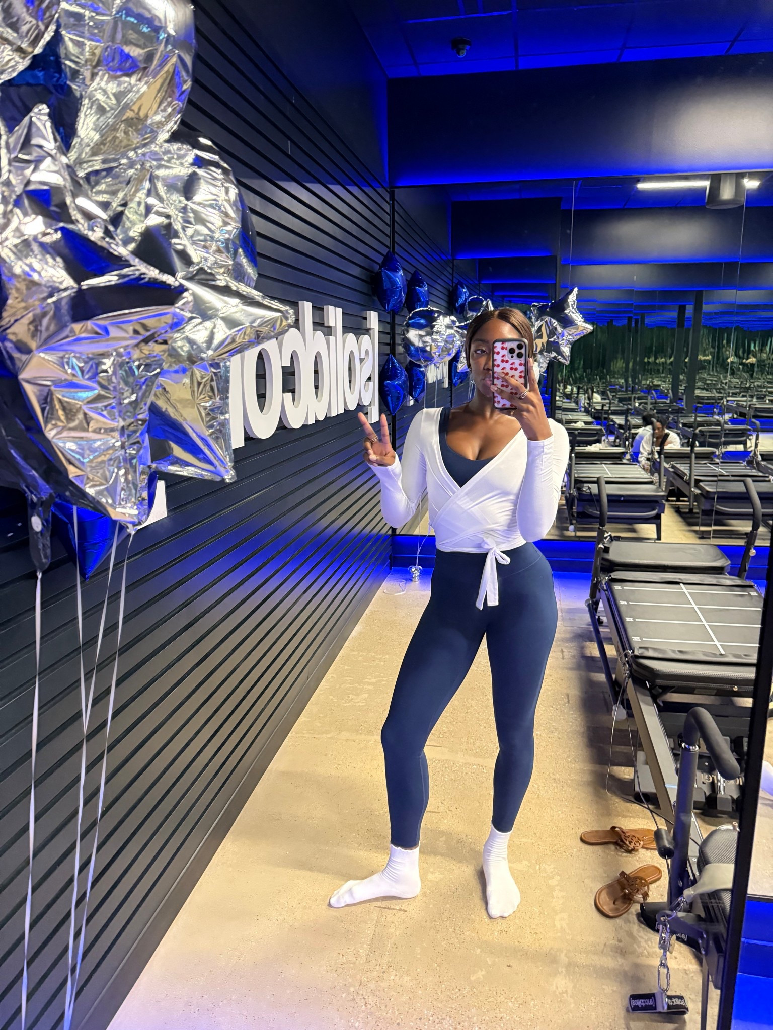 Solidcore Sunday 💪🏽 obsessed with this wrap top!

#LTKActive #LTKTall