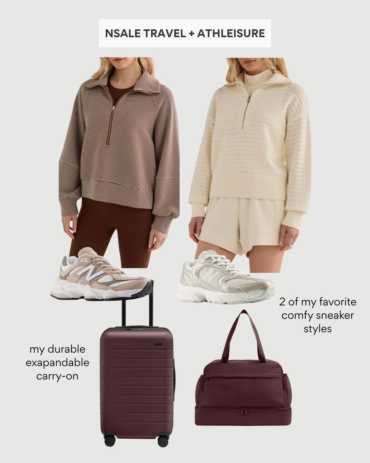 I’m usually Varley XXs, new balance women’s 5 or you can also try Big Kids 3.5 to 4 (fits like women’s 6) in these styles

Love my away expandable carry on suitcase as well very durable and light.

#LTKmomlife #LTKPetite #LTKTravel