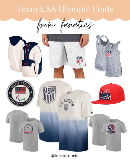 Team USA Olympic Games Apparel & Accessories for Baby, Toddler, Kids, Men, Women and Home

Olympics / team USA / Olympics party / team USA gear / team USA apparel / Paris Olympics / 2024 summer Olympics / Paralympics / Paralympic team USA /Olympic team / fanatics / America / USA soccer  / USA athletics / athletes / sports / activewear / Olympic rings / go for gold / trading pins / USA tee / USA hat / fan gear / sports fan / gifts for sports fans

#LTKMens #LTKSeasonal #LTKActive