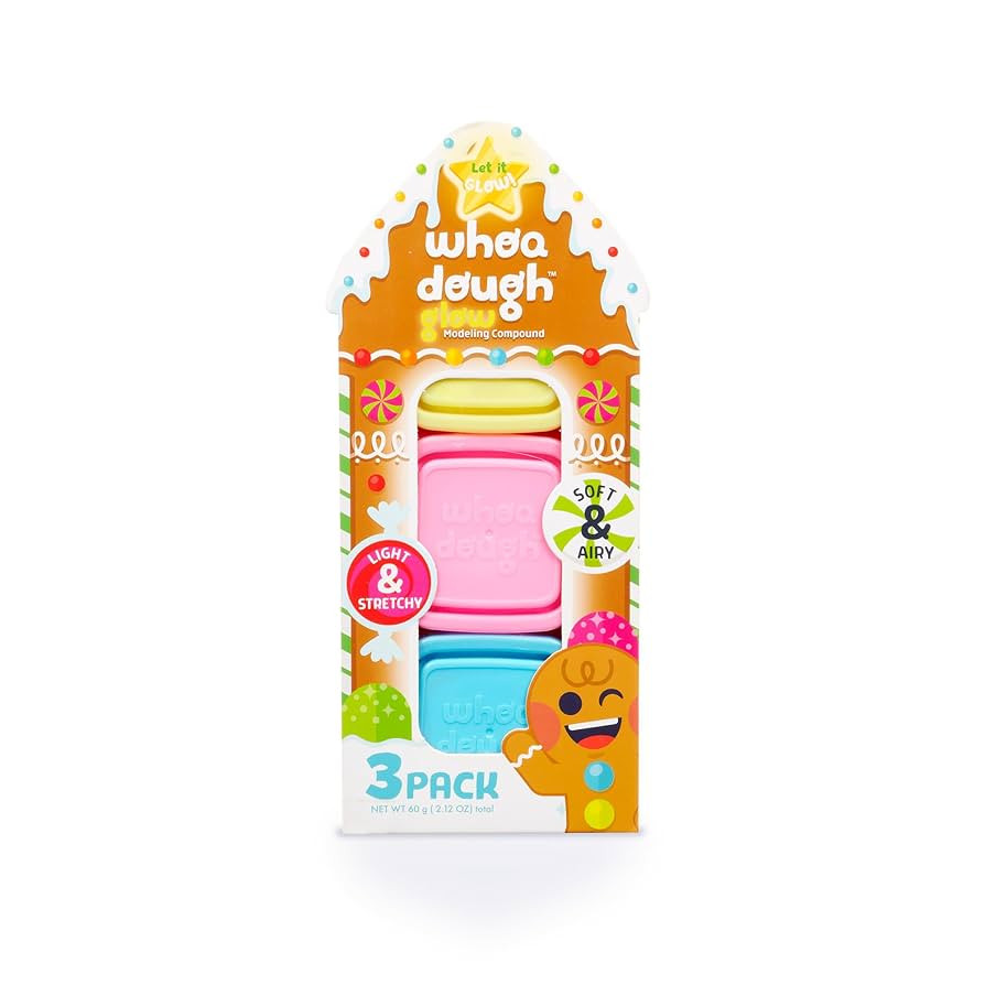 Whoa Dough Air Dry Clay Holiday Gingerbread Limited Edition Pack by Chuckle & Roar | Amazon (US)