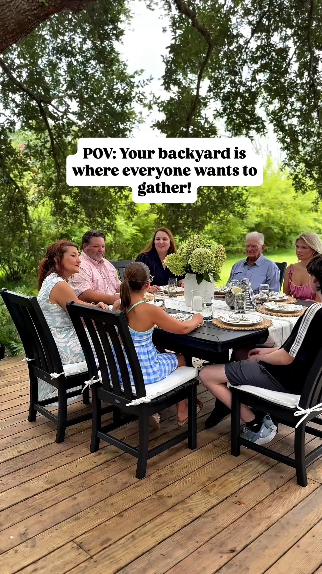 Our backyard just got a major update with Polywood!

#LTKHome