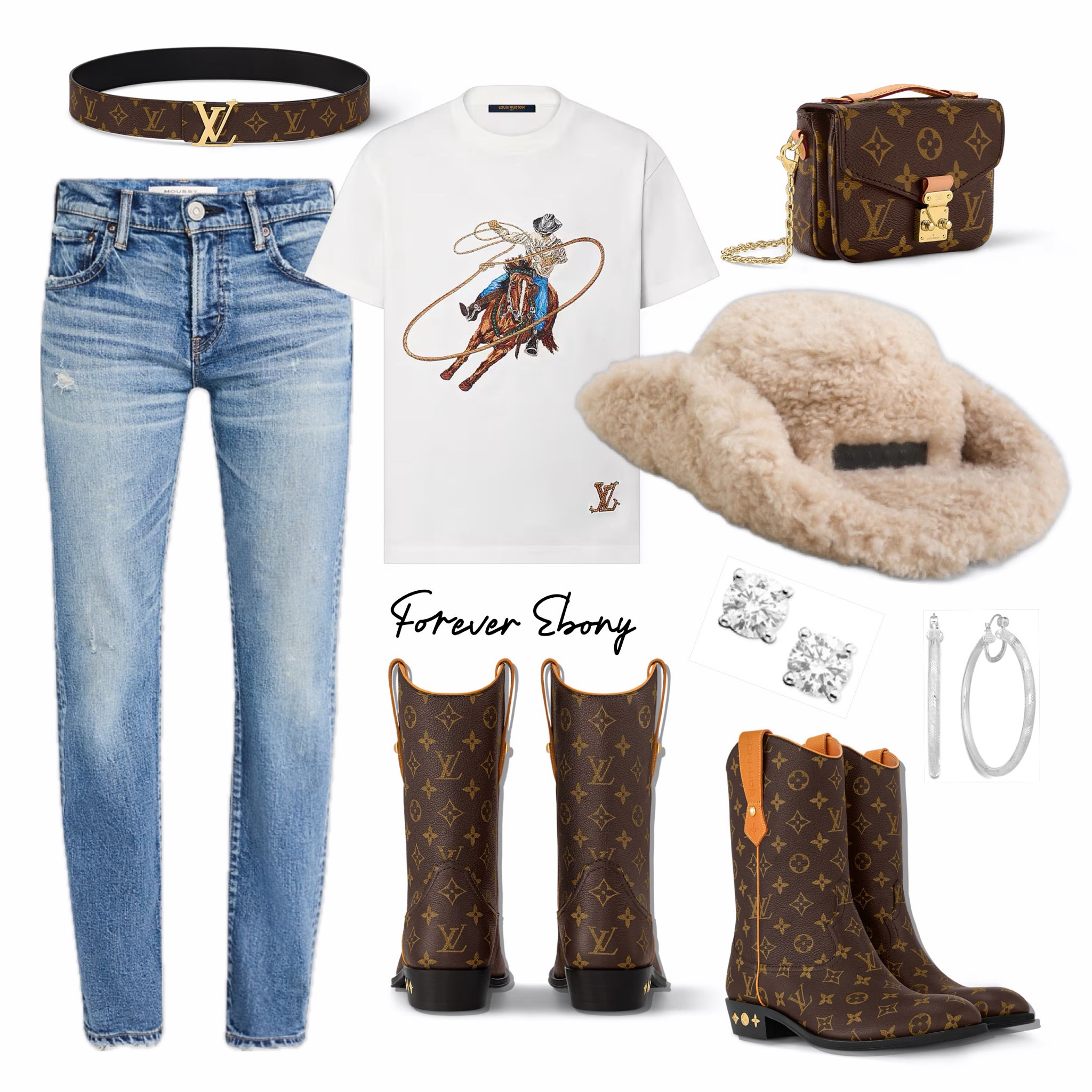 Y’all, how are we stepping out for Beyoncé’s Cowboy Carter Tour? 🤠 I’m thinking country girl vibes with a luxe twist—LV boots, belt, and the Micro Métis for a rodeo chic look. Who else is ready to serve a little country with a side of luxury? #BeyoncéTourLook #LVStyle #RodeoVibes

#LTKMostLoved #LTKStyleTip #LTKItBag