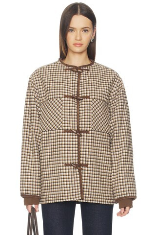 House of Sunny Retro Blanket Jacket in Blonde Multi from Revolve.com | Revolve Clothing (Global)