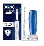 Oral-B Pro 5000 Smartseries Power Rechargeable Electric Toothbrush with Bluetooth Connectivity, Whit | Amazon (US)