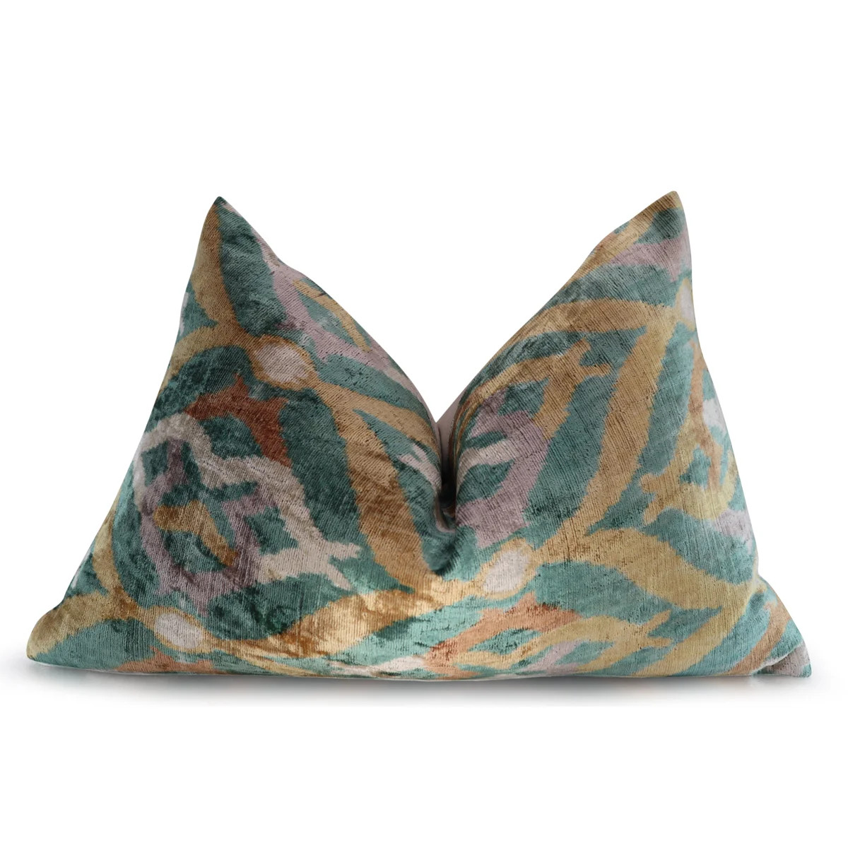 Velvet Lumbar Pillow Cover & Insert | Perigold