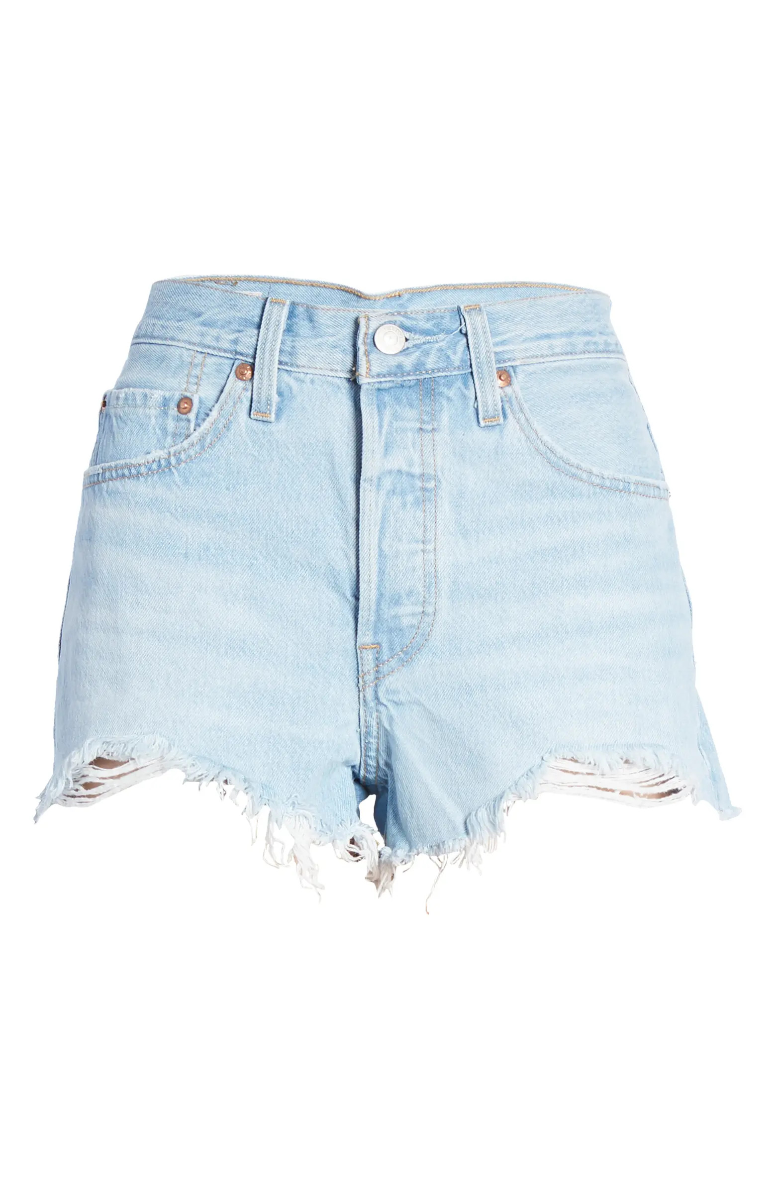 501® Original Cutoff Denim Shorts | Nordstrom