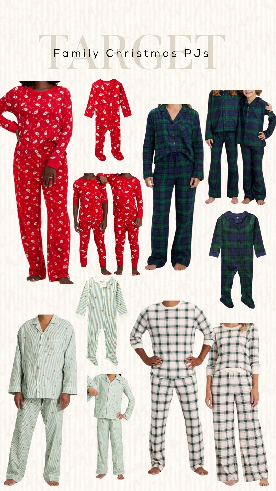Target Family Christmas PJs! 🎄🎅🏻 

Target. Matching family pjs. Christmas  


#LTKSeasonal #LTKHoliday #LTKGiftGuide