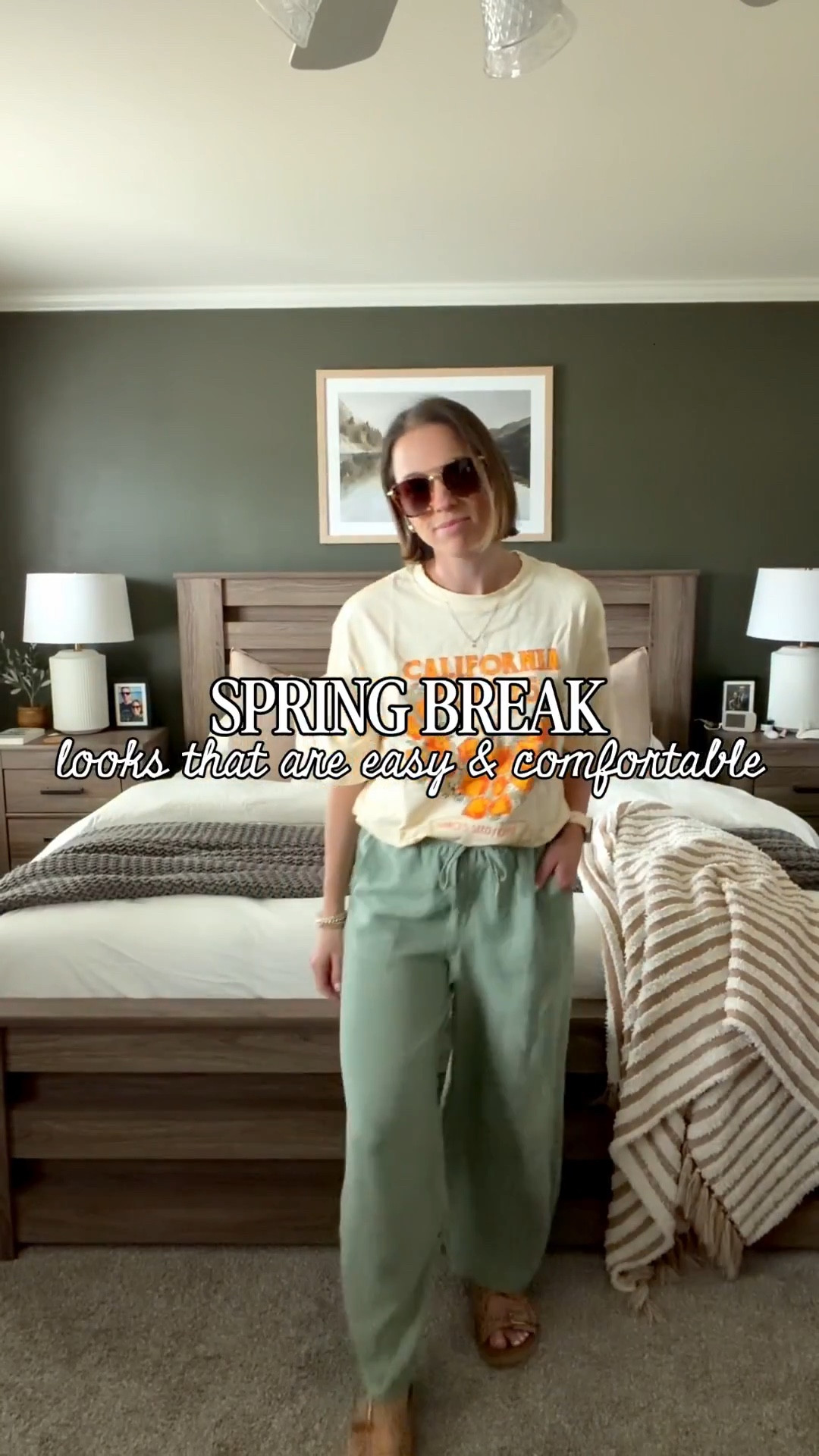 ✨EASY AND COMFORTABLE SPRING BREAK LOOKS✨

I love pieces that I can wear multiple ways and reuse time and time again. All the outfits are lightweight and flowy making them super comfortable for warmer climates. Sets are an easy way to achieve an elevated look without overthinking it, which is great for packing! Plus so many of these pieces can be styled with other options, like jeans with the tops or pants with a jean or light jacket.

I love this first tee because not only do I love poppies but we called my grandpa “Poppy” and so this will always make me think of him when I wear it 🫶🏻 a fun graphic tee for spring and summer! And the tanks at the end? I think I own them in 5 colors now 🙃 my literal favorite. Extremely comfortable, double lined, and easy to layer or wear on their own!

✨Comment SPRING for links! 🔗 
.
.
.
.
.

#springbreak #springoutfits #springfashıon #over30style #casualoutfits 

#LTKspring #LTKootd #LTKspringtrends