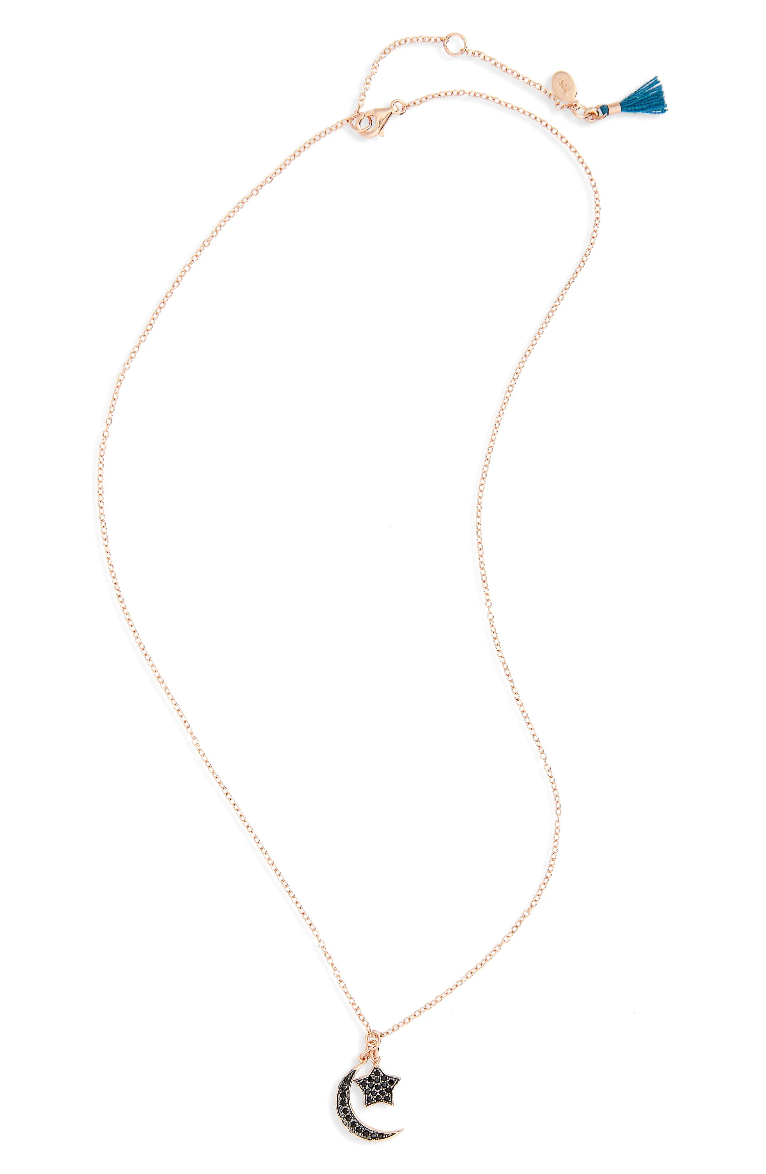 Star Moon Pendant Necklace | Nordstrom