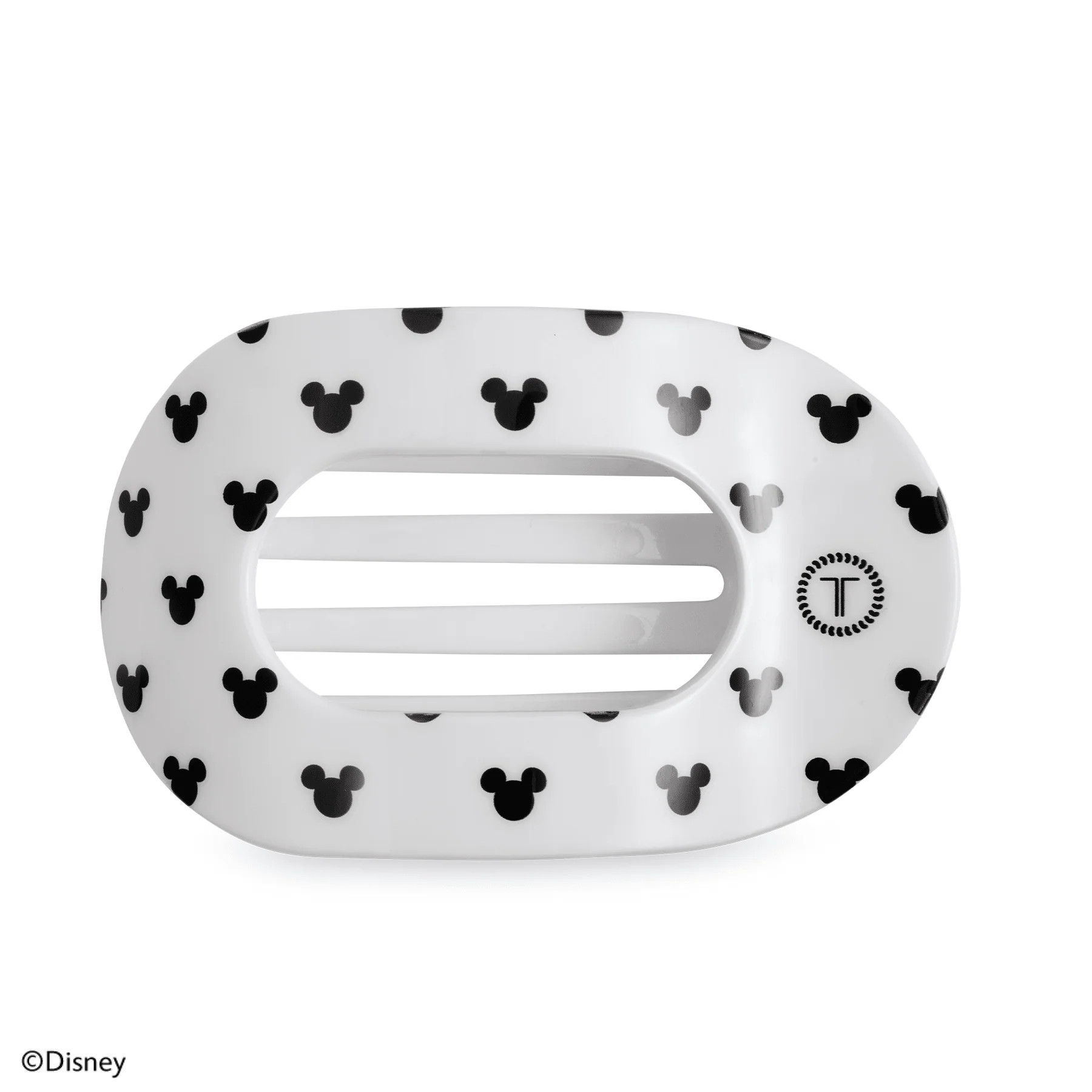 The Iconic Mickey Mouse Large Flat Round Hair Clip | TELETIES
