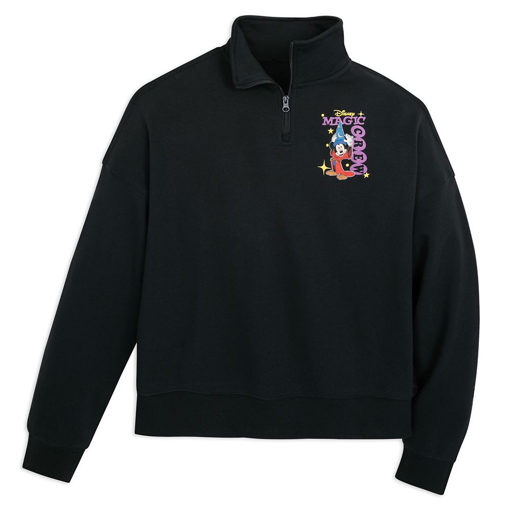 Sorcerer Mickey Mouse Zip Pullover for Women | Disney Store