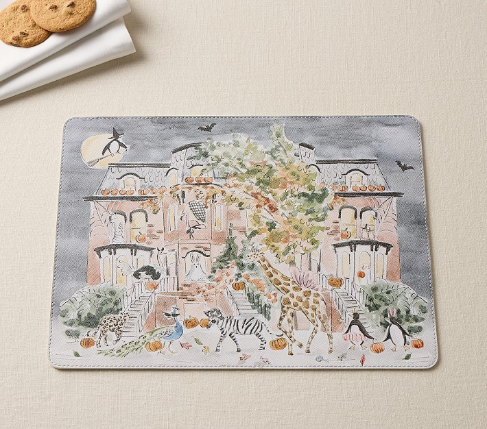 Riley Sheehey Halloween Placemat | Pottery Barn Kids
