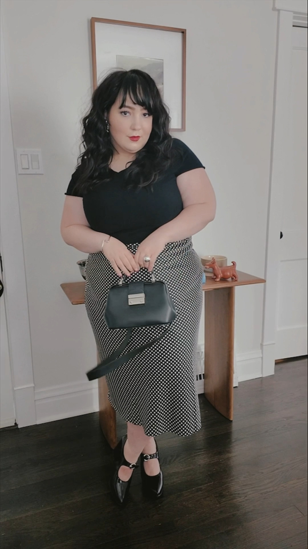 I 🖤 black and white polka dots 

#LTKMidsize #LTKPlusSize