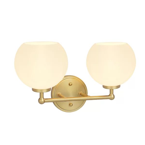 Lally 2 - Light Gold Vanity Light | Wayfair North America