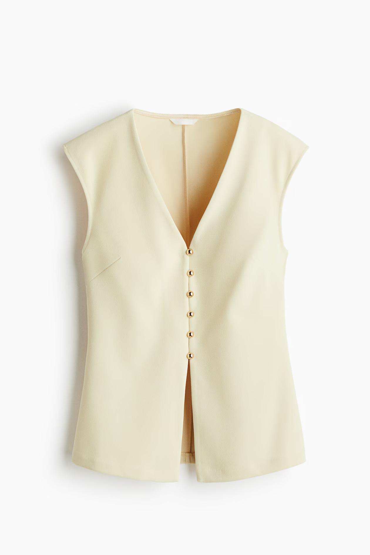 Interlock waistcoat | H&M (UK, MY, IN, SG, PH, TW, HK)