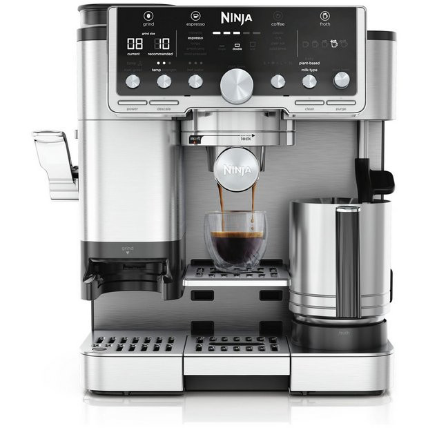 Ninja ES701UK Luxe Cafe Pro Espresso Coffee Machine | argos.co.uk