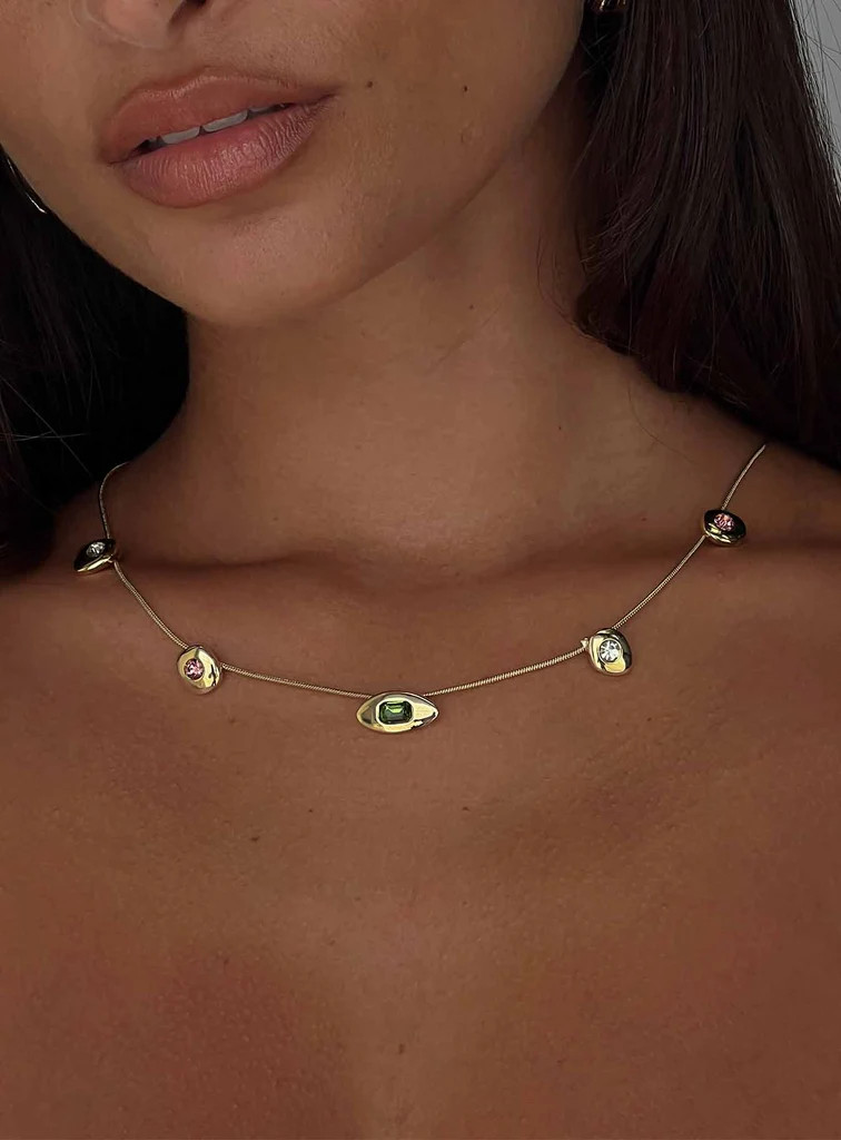 Endless Summers Necklace Gold | Princess Polly US