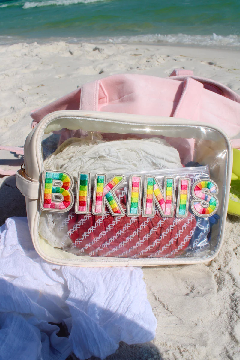 Bikinis Clear XL - Rainbow Patches | KenzKustomz