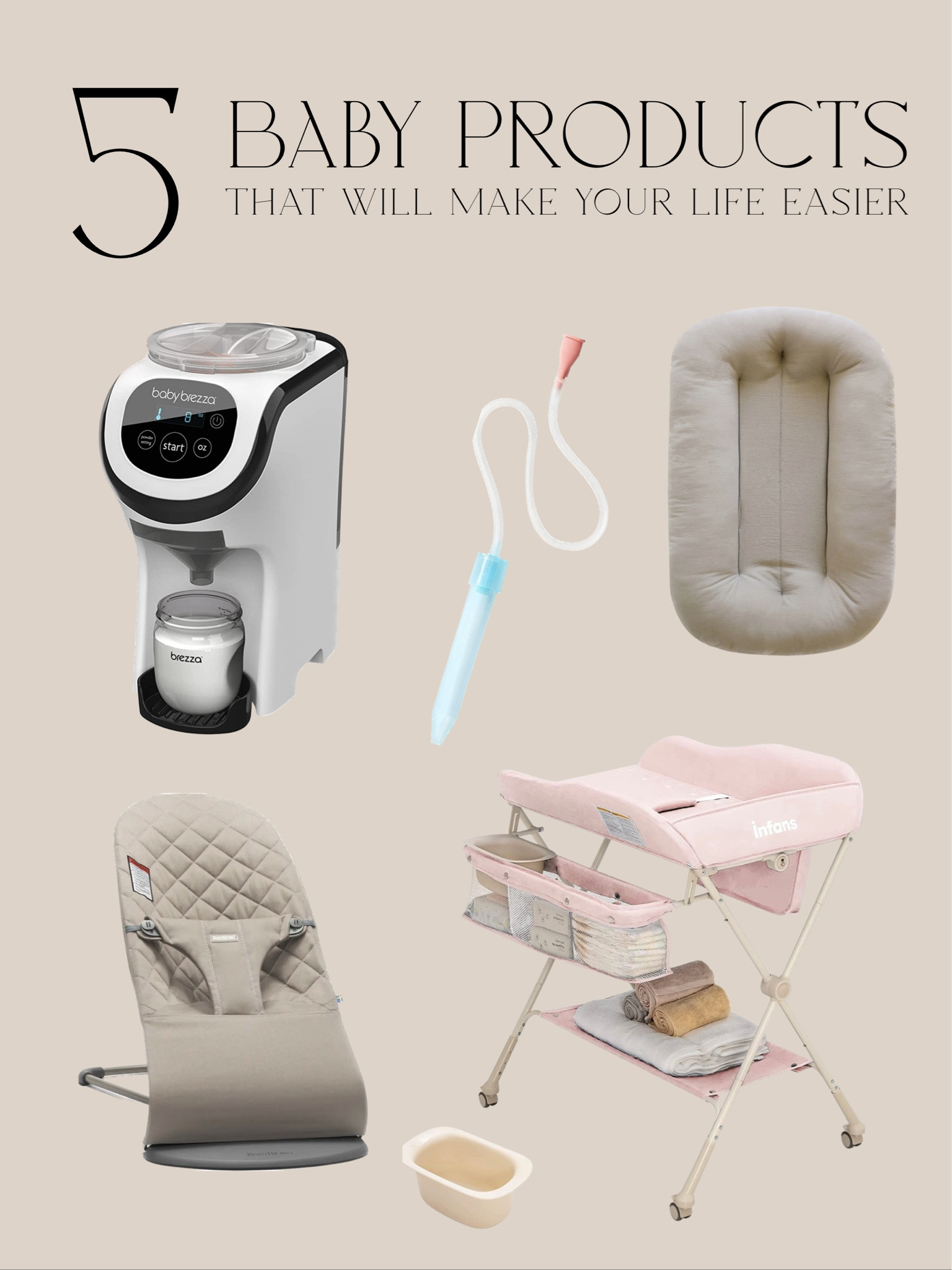5 Baby Products that will make your life easier!

Amazon finds, baby registry

#LTKbaby