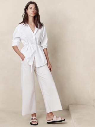 Crisp Cotton Shirt | Banana Republic Factory
