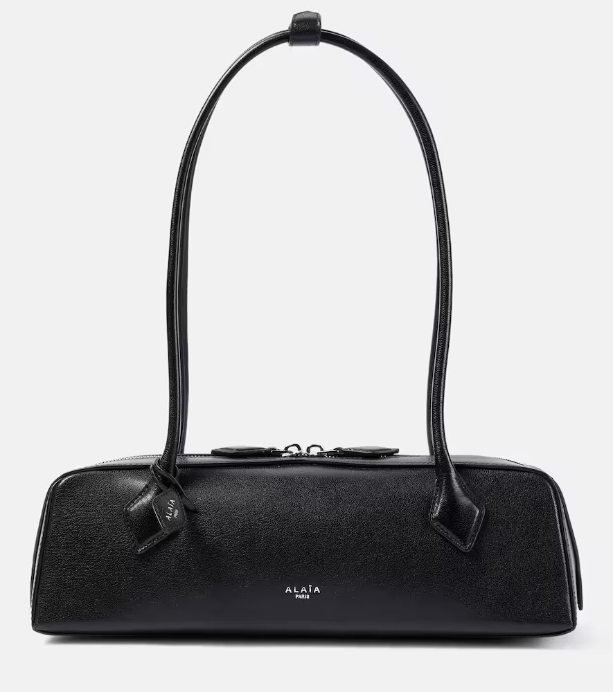Alaïa Le Teckel leather shoulder bag | Mytheresa (INTL)