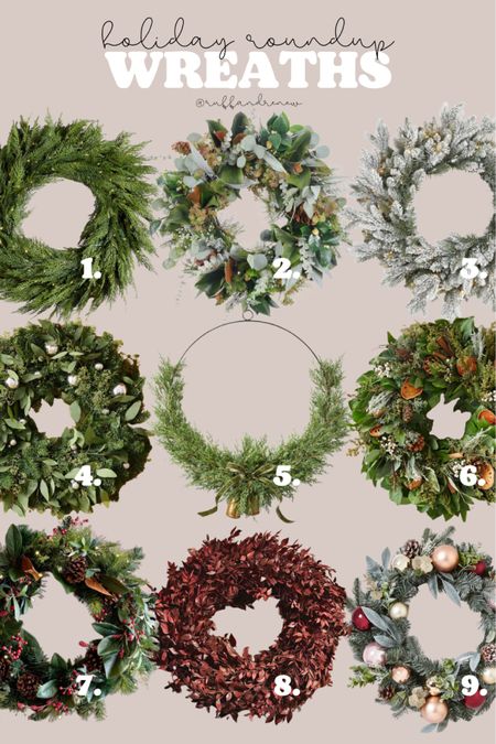 holiday decor / Christmas decor / holiday home / Christmas home / seasonal home / wreaths / Christmas wreath / greenery

#LTKHoliday #LTKSeasonal #LTKhome