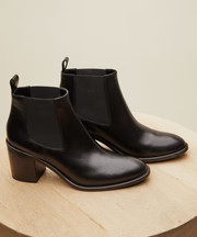 Leather Heeled Chelsea Boot | Jenni Kayne